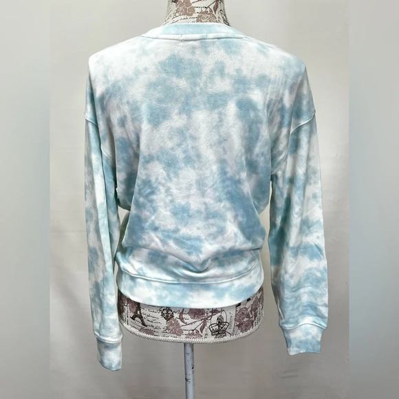 RAILS Light blue and white RAMONA  cloud print sweatshirt size S. - Picture 6 of 14